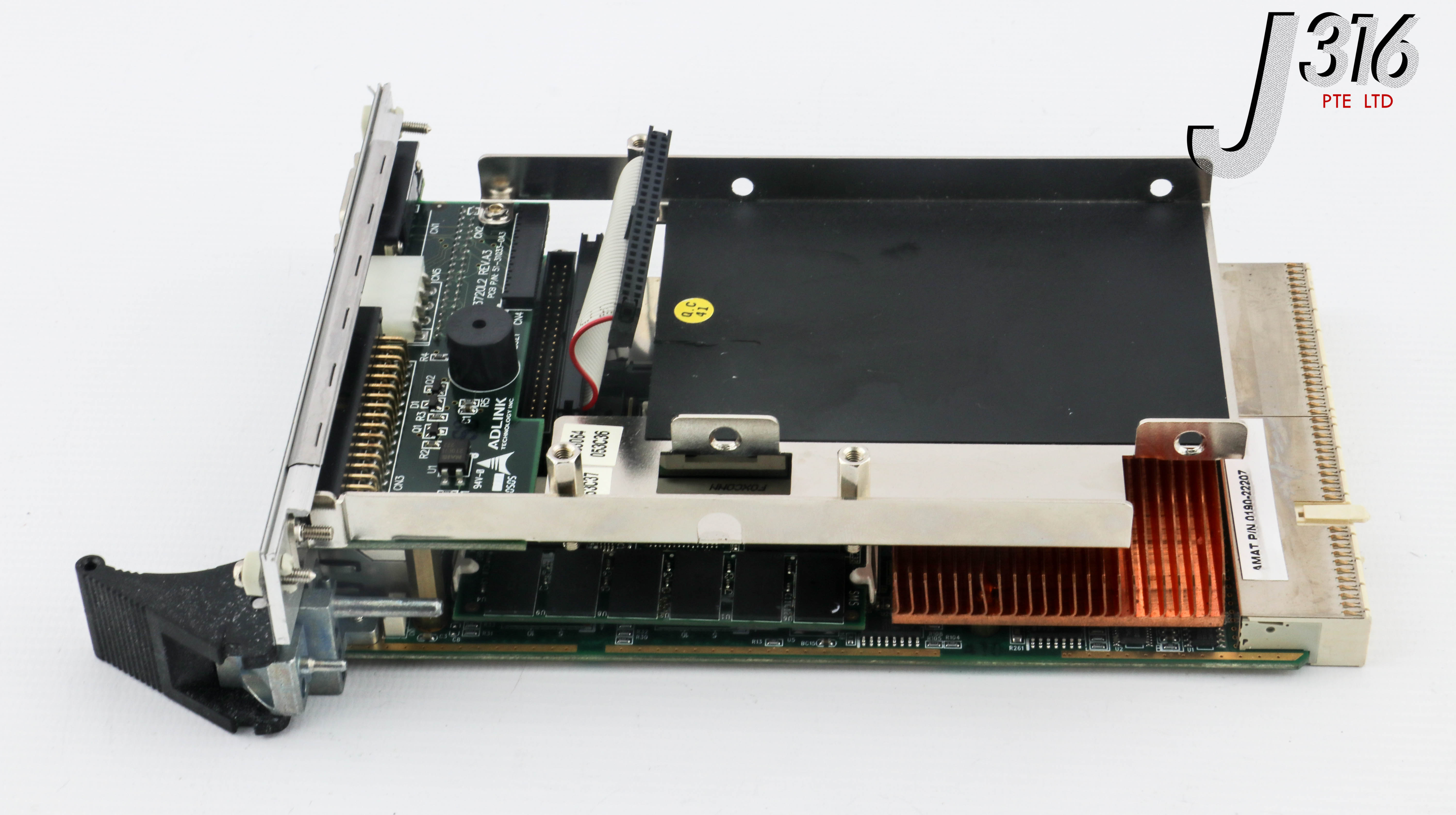 26586 APPLIED MATERIALS COMPACTPCI LOW PWR DUAL-SLOT CPU MOD 0190